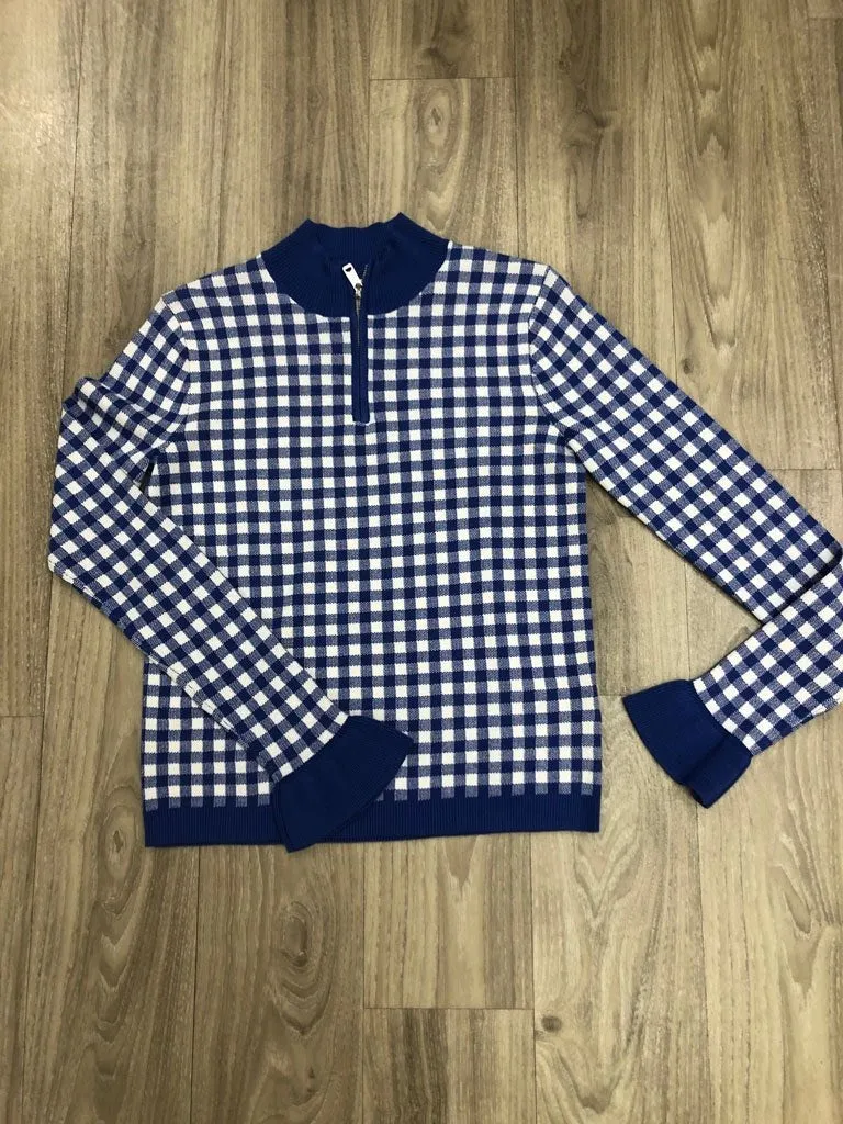 S&S Fitted Pullover w Zip