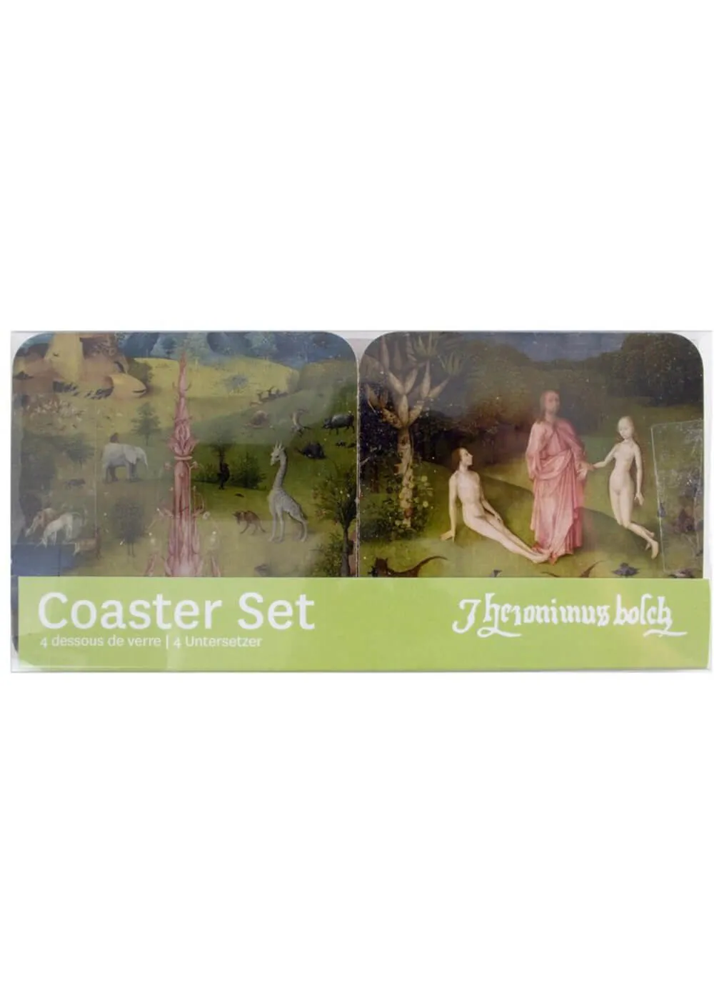 Succubus Art Garden Of Earthly Delights Bosch Set of 4 Coasters