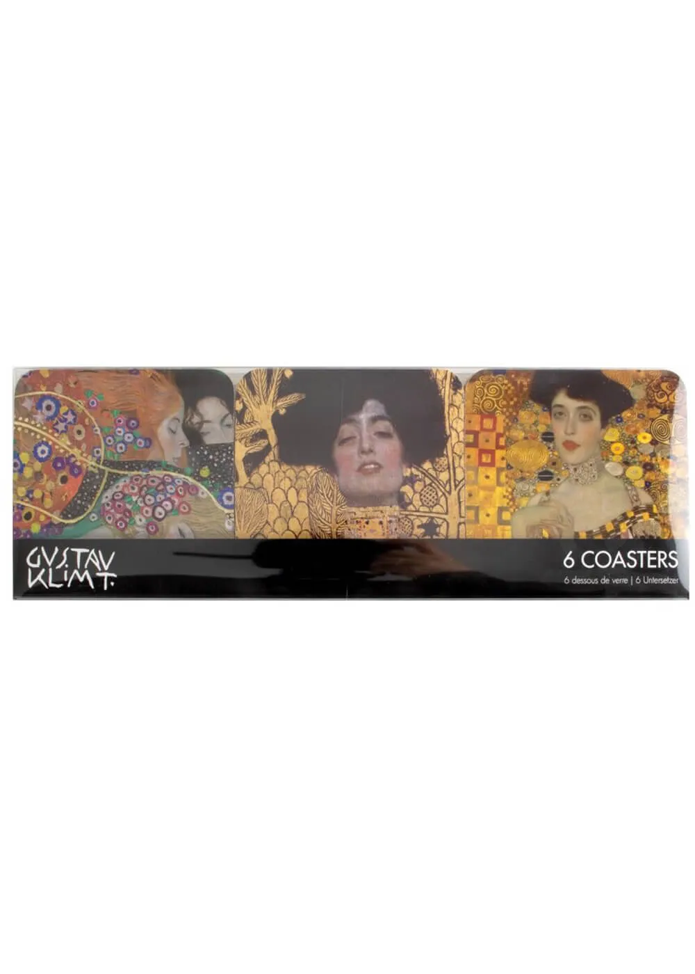 Succubus Art Klimt Set of 6 Coasters