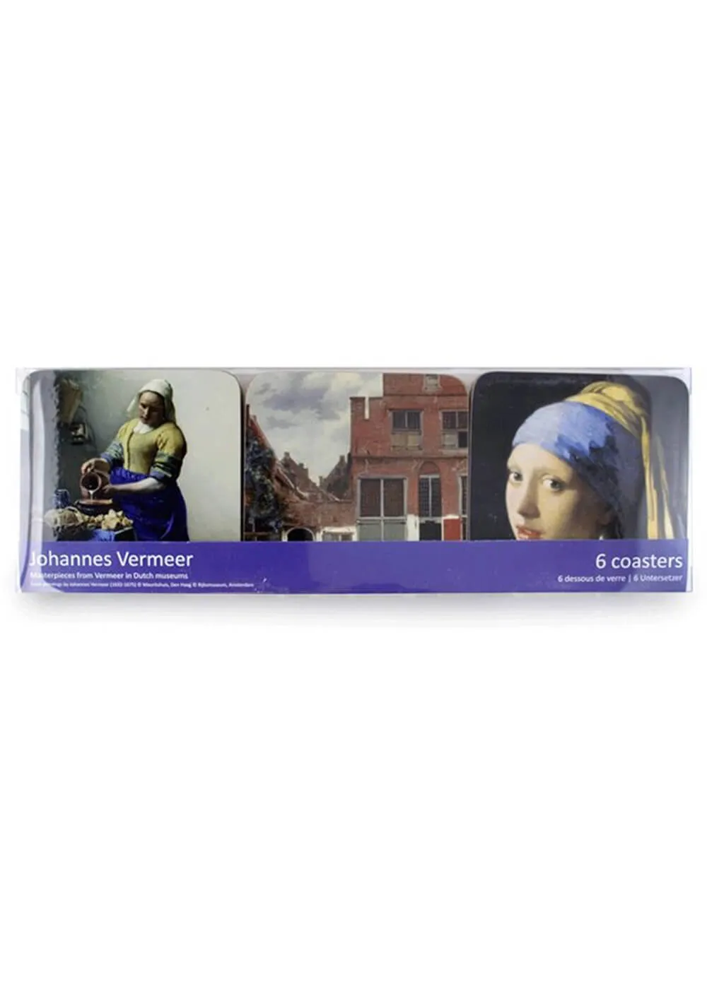 Succubus Art Vermeer Set of 6 Coasters