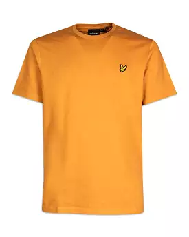 T-Shirt Uomo Lyle And Scott Classic Logo Arancione