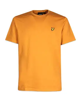 T-Shirt Uomo Lyle And Scott Classic Logo Arancione