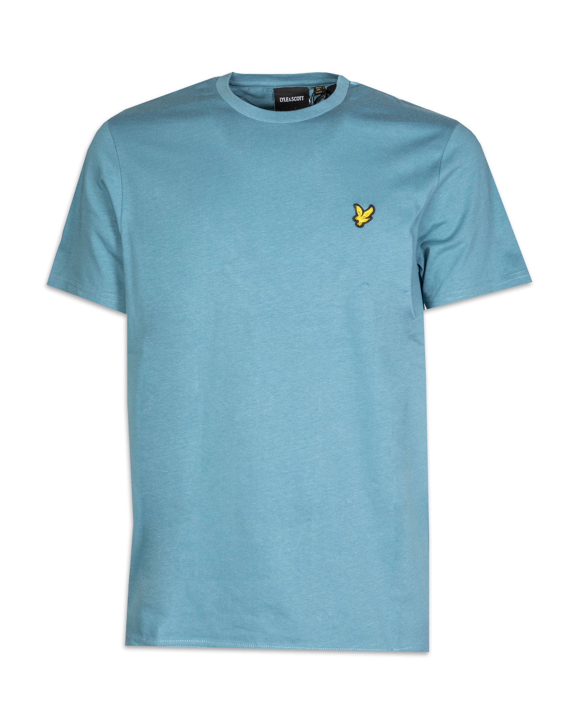 T-Shirt Uomo Lyle And Scott Classic Logo Azzurro