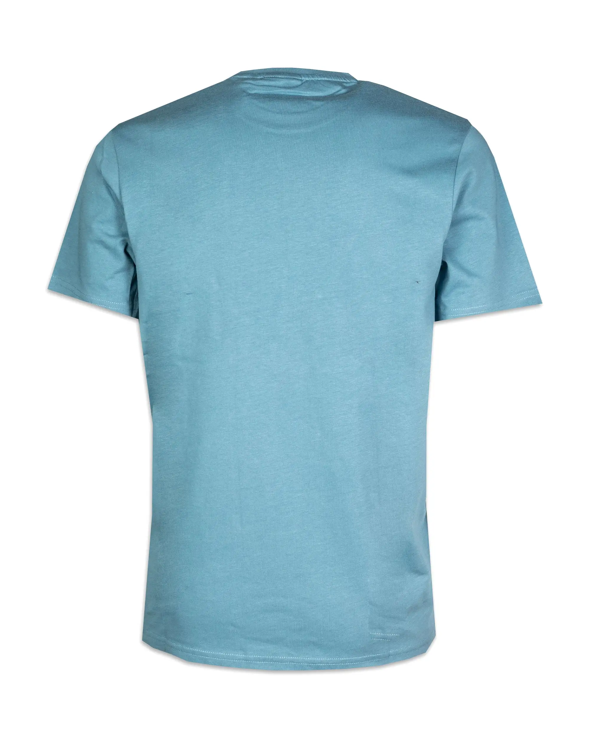 T-Shirt Uomo Lyle And Scott Classic Logo Azzurro