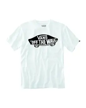 T-Shirt Uomo Vans Otw Classic Front SS Tee Bianco Nero