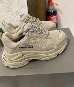 Tan Triple S Sneaker