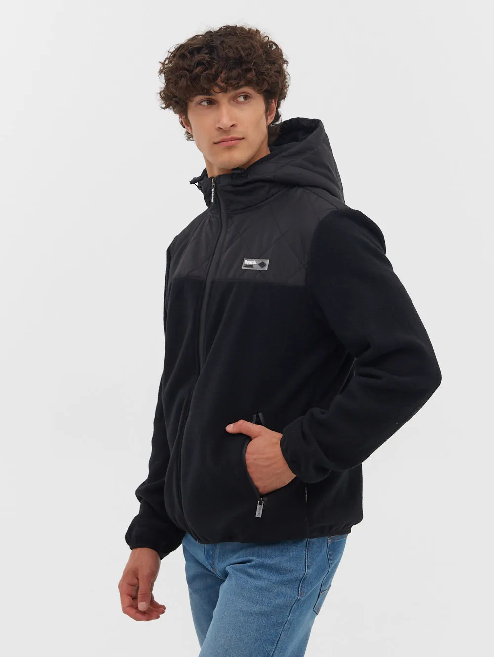 Tatra Zip-Up Hooded Polar Fleece Jacket -