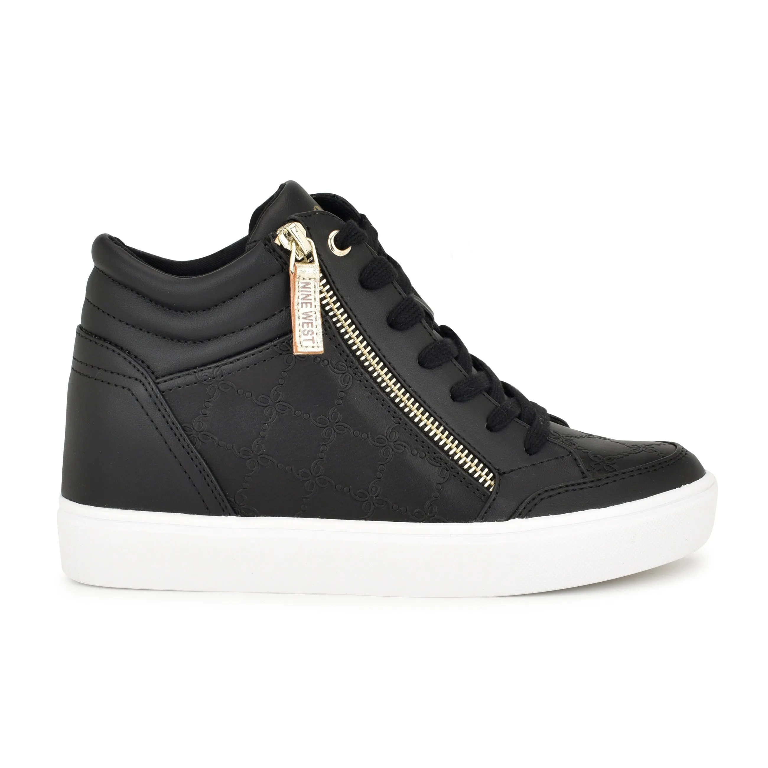 Tons High Top Hidden Wedge Sneakers