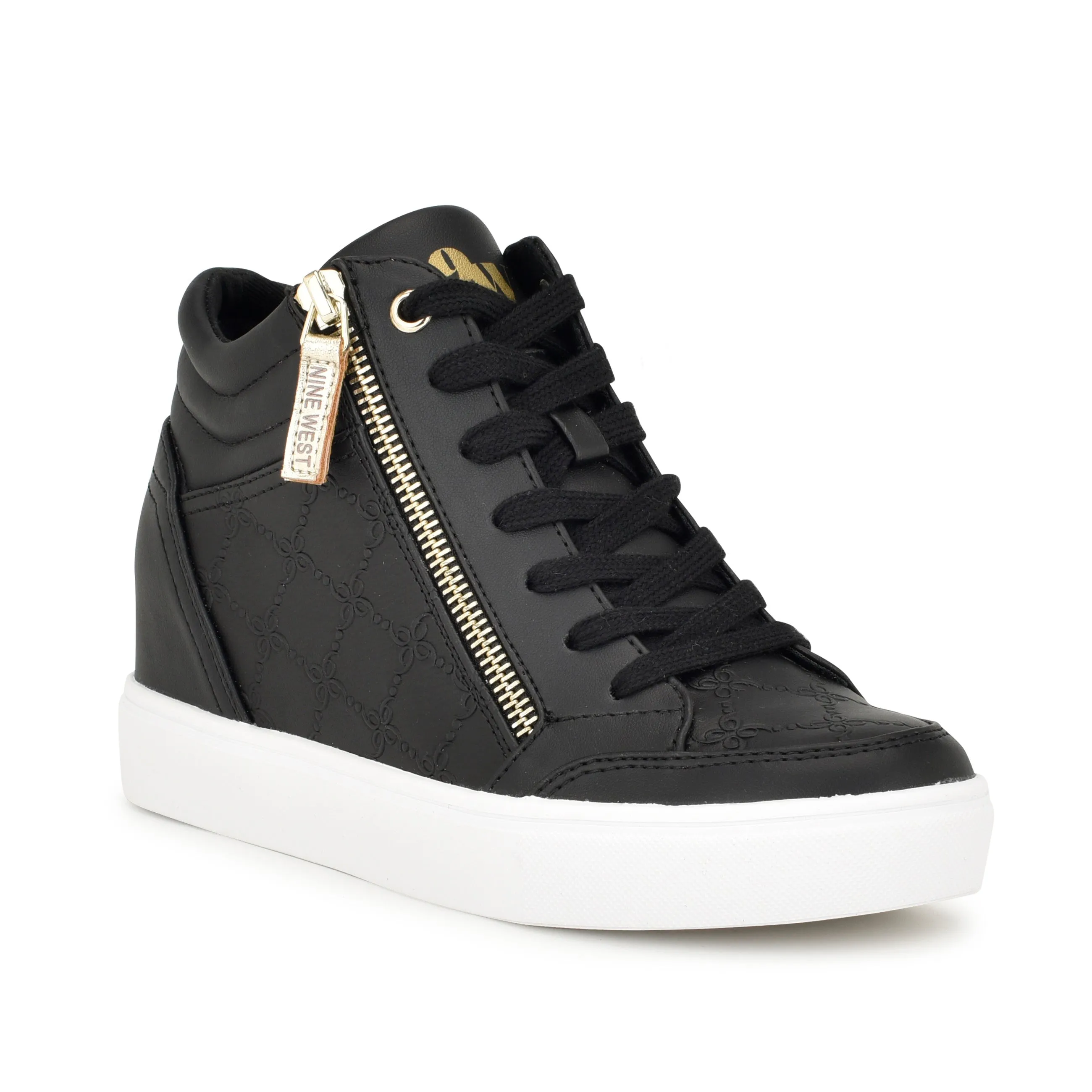 Tons High Top Hidden Wedge Sneakers