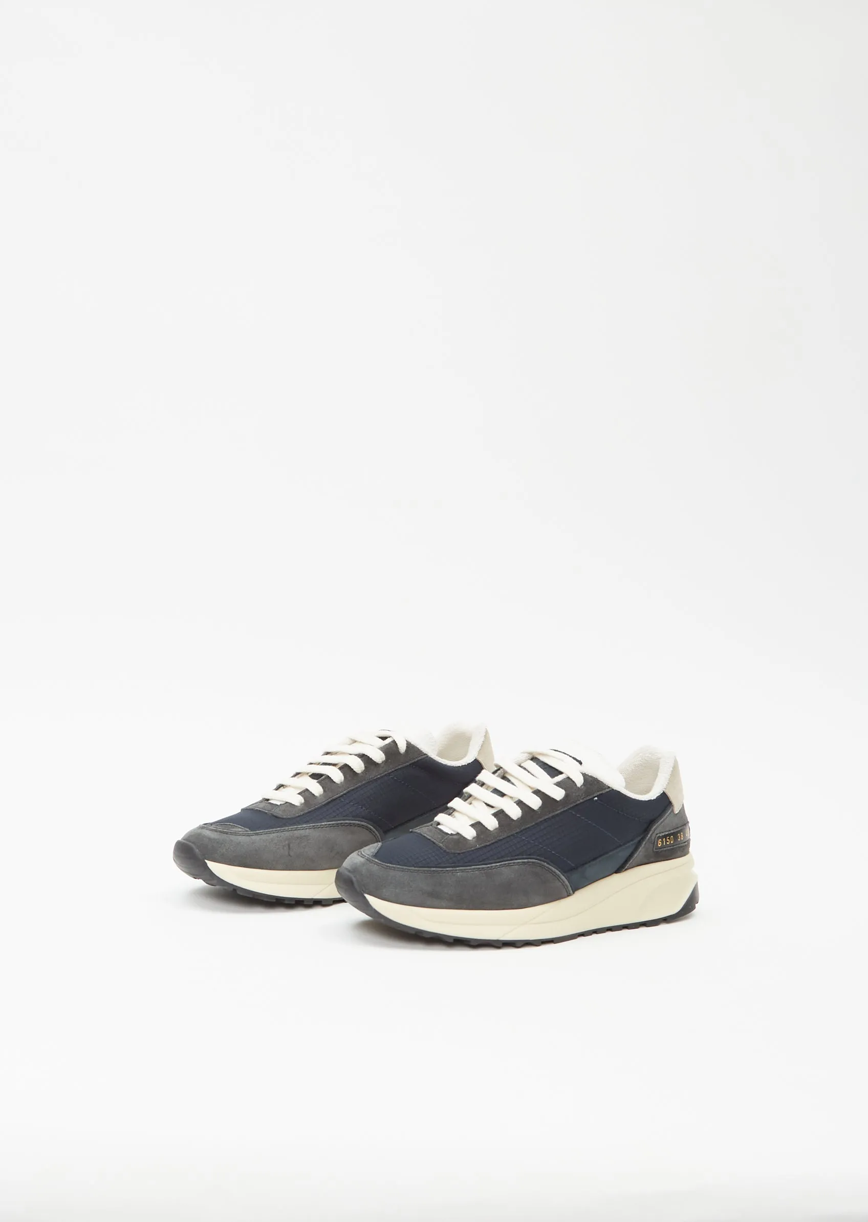 Track Classic Sneaker — Navy