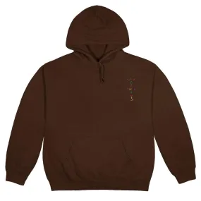 Travis Scott x McDonald's Cj Smile Hoodie Brown