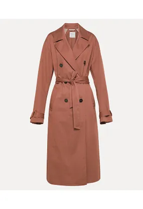 trench coat in waterproof gabardine