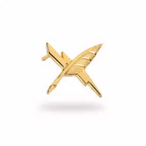 Vanguard CG Collar Device Gold CWO Intelligence System Specialist (ISS)