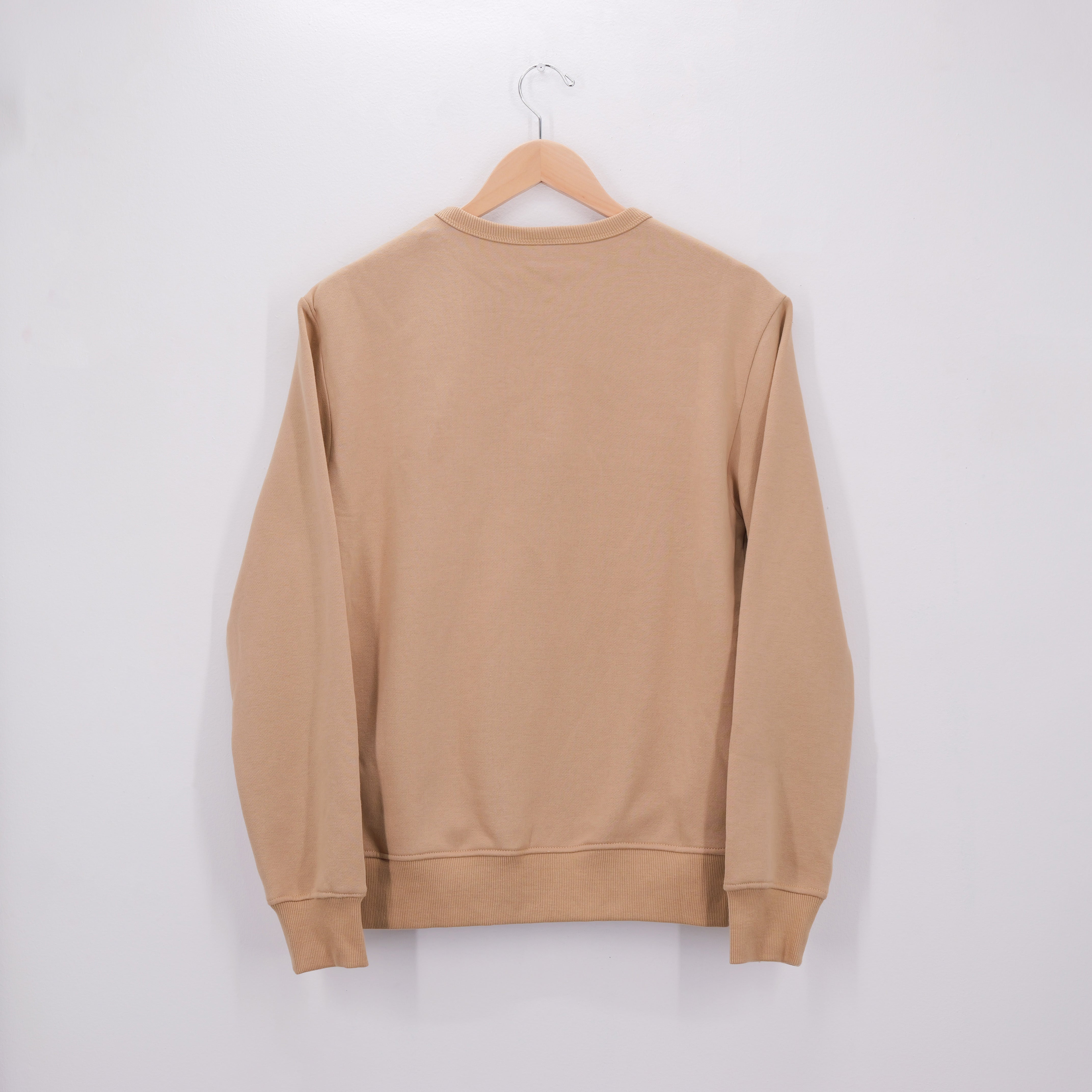 VARSITY T CREWNECK SESAME