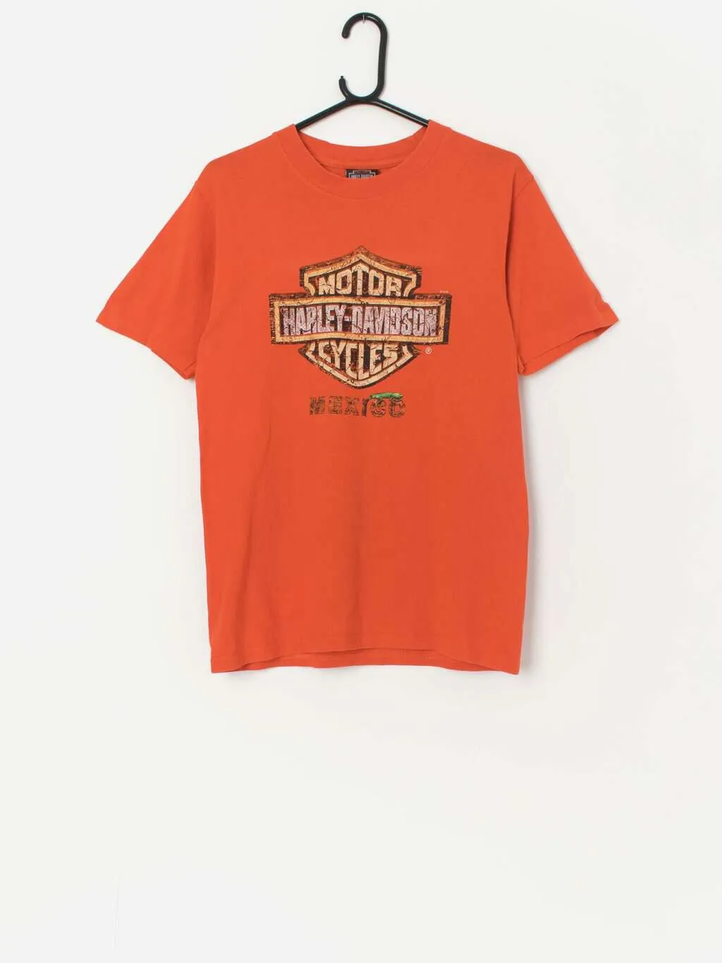 Vintage Harley Davidson orange t-shirt – Small