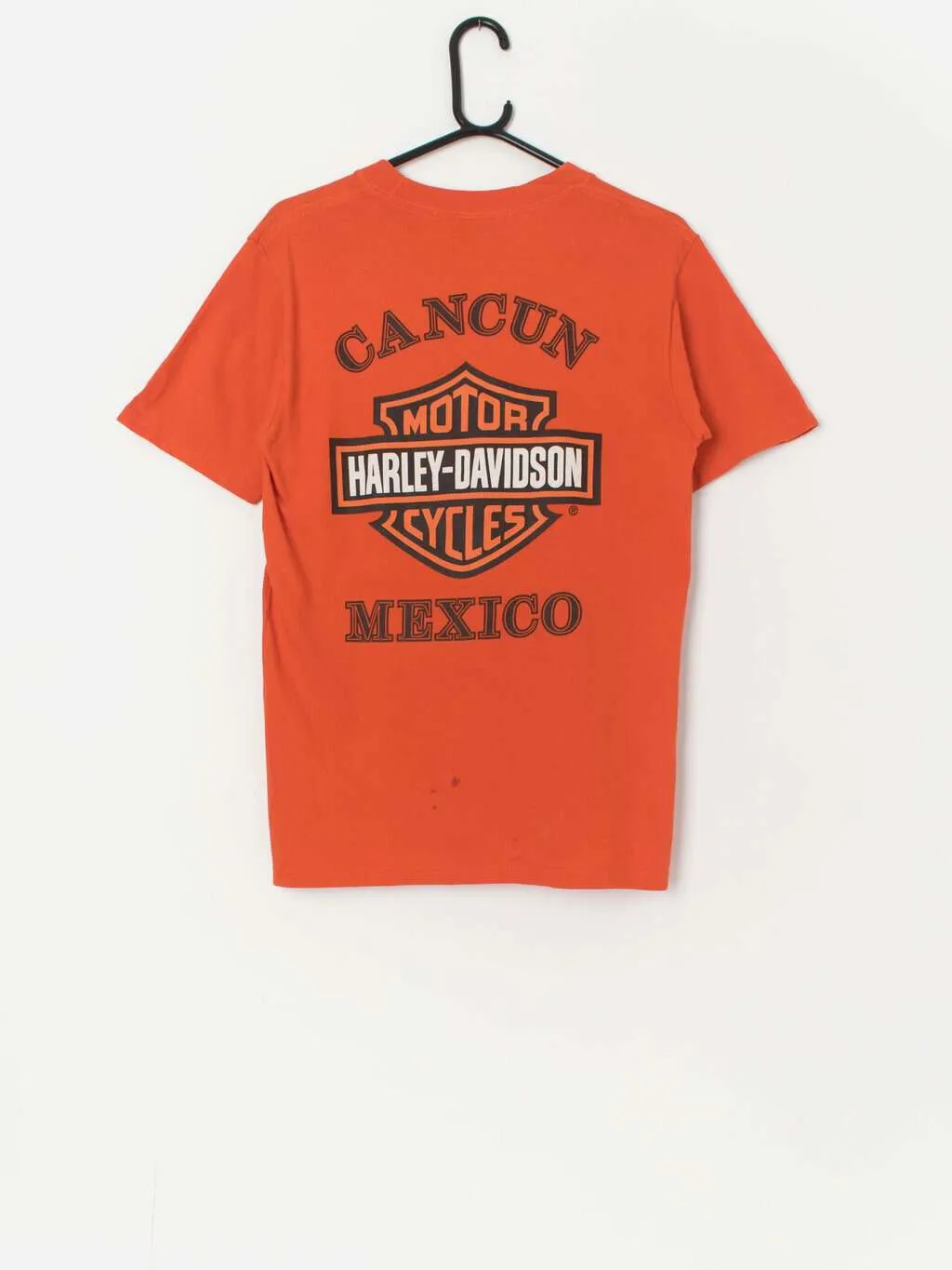 Vintage Harley Davidson orange t-shirt – Small