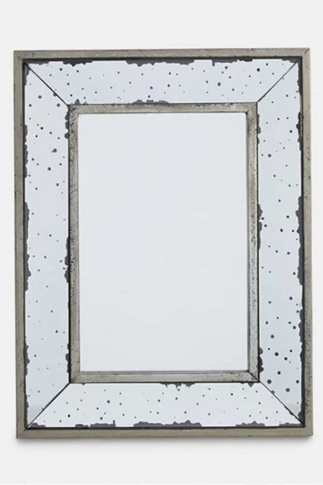 Vintage Layered Glass Mirror Small    