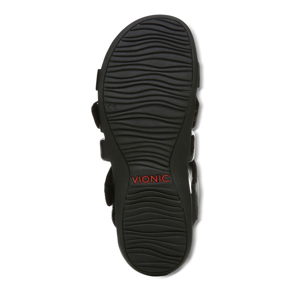 Vionic Hadlie Black Wide  