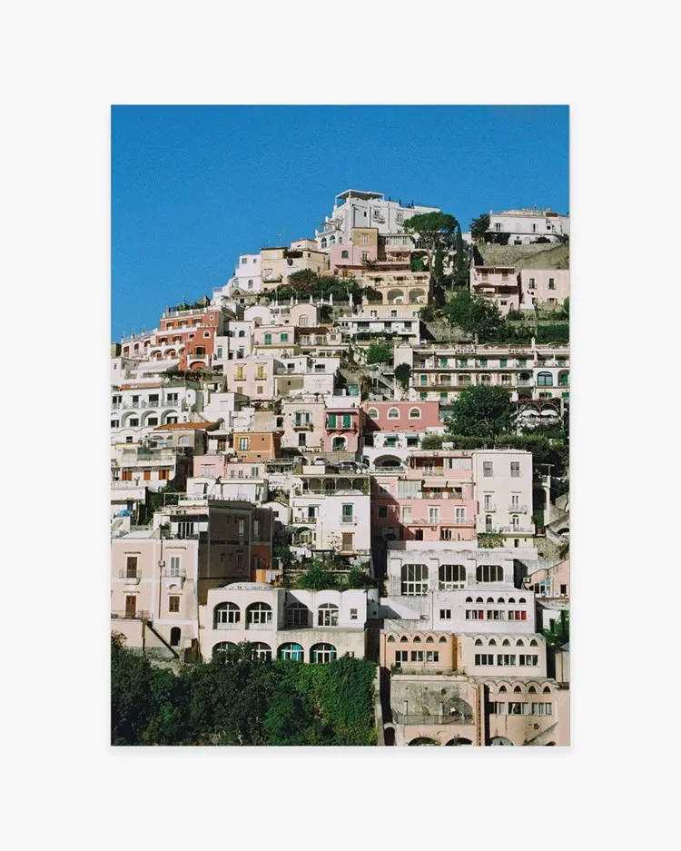 Wall of Art Josefine Lundhall Positano Pastels