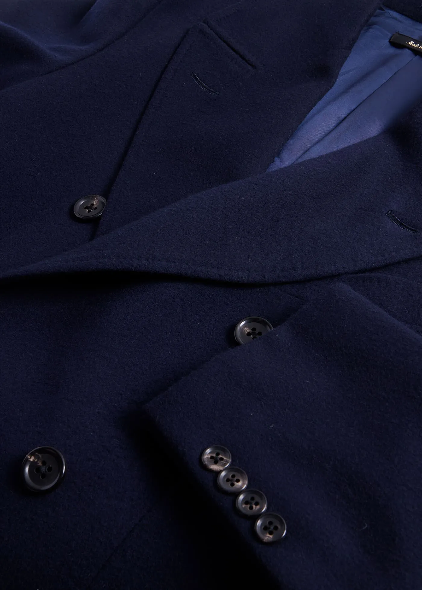 Water Repellent Wool Coat