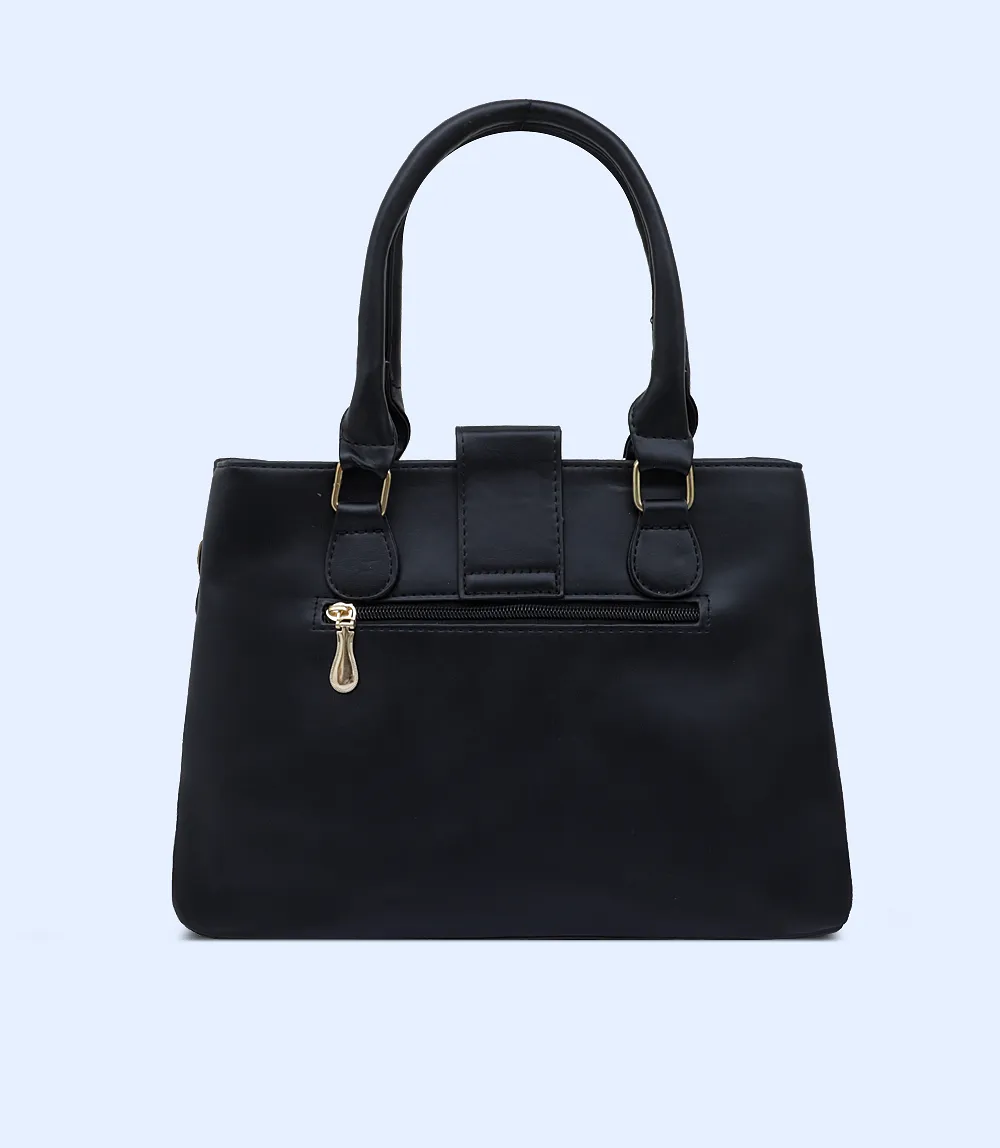 WB2775-BLACK-Women Shoulder Bag