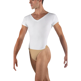 Wear Moi Men's Ivan V-Neck Short Sleeve Leotard