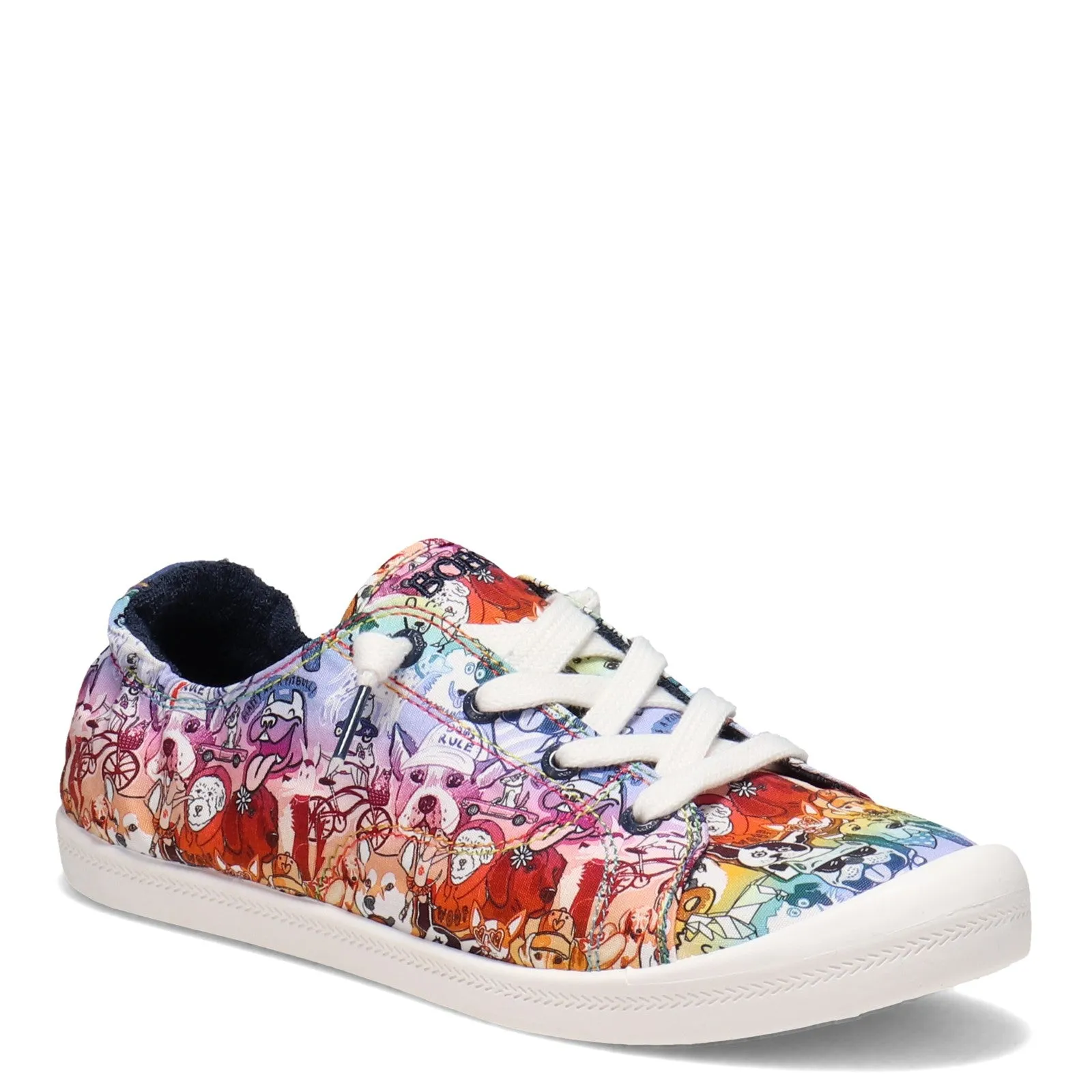 Women's Skechers, BOBS Beach Bingo - Rainbow Whiskers Sneaker