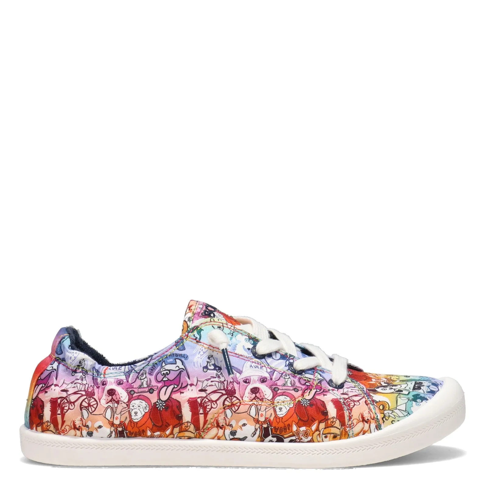 Women's Skechers, BOBS Beach Bingo - Rainbow Whiskers Sneaker