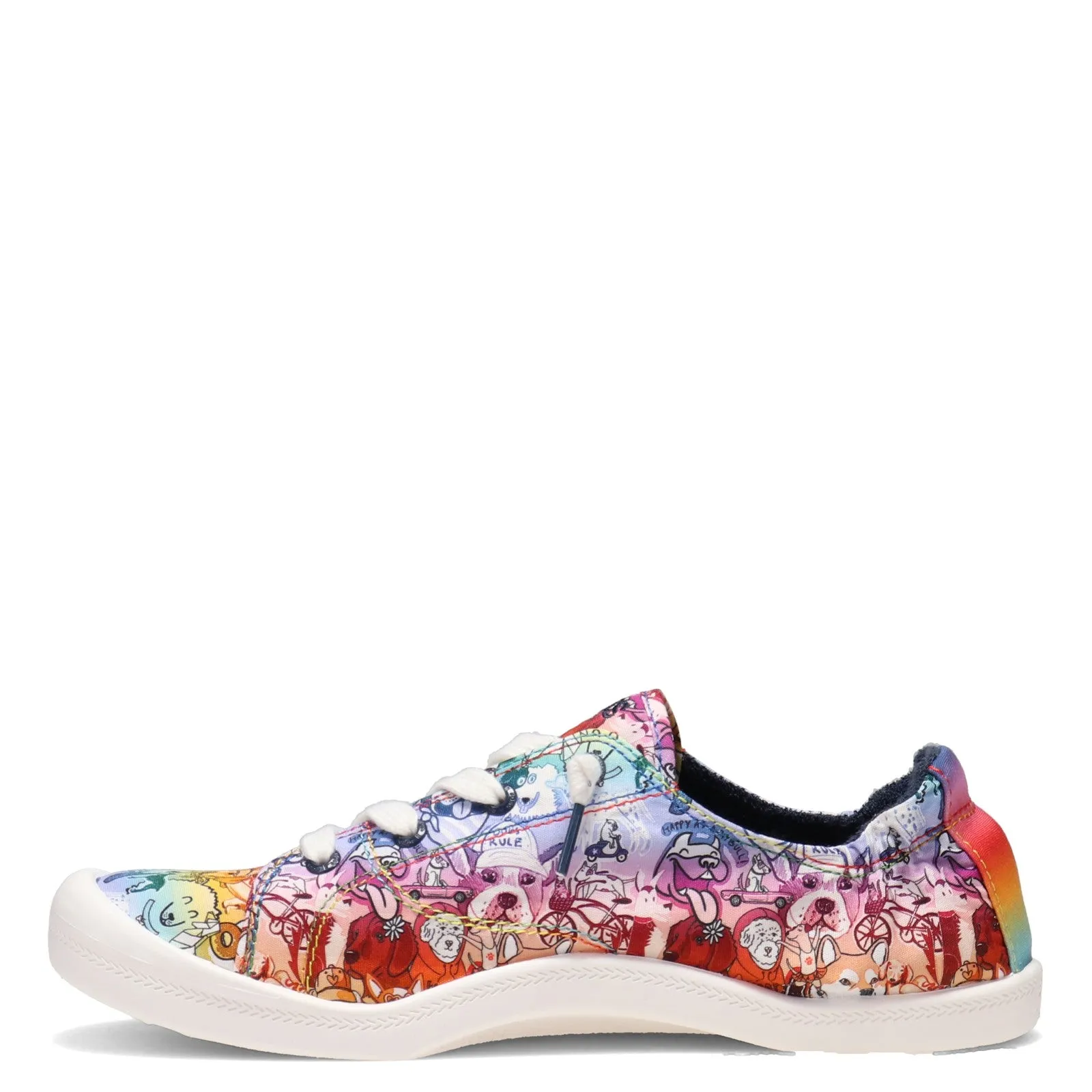 Women's Skechers, BOBS Beach Bingo - Rainbow Whiskers Sneaker