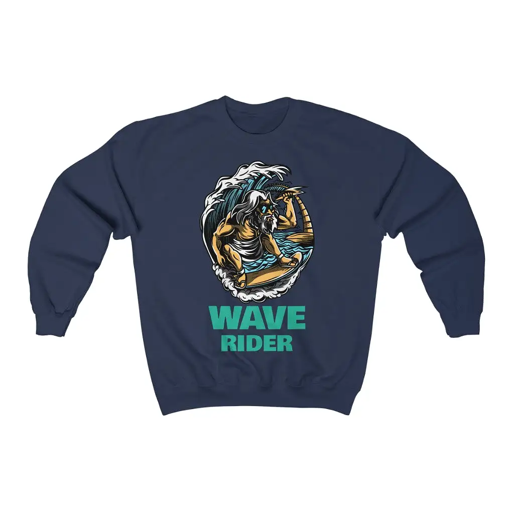 Zeus Surfer HD Crewneck Sweatshirt